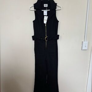 NEW Show Me Your Mumu Black Denim Jumpsuit